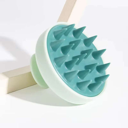 Silicone Shampoo Scalp Hair Massager Head Body Scalp Massage Brush Comb Hair Washing Comb Shower Brush Bath Spa Massage Brush Scalp Detox Brush