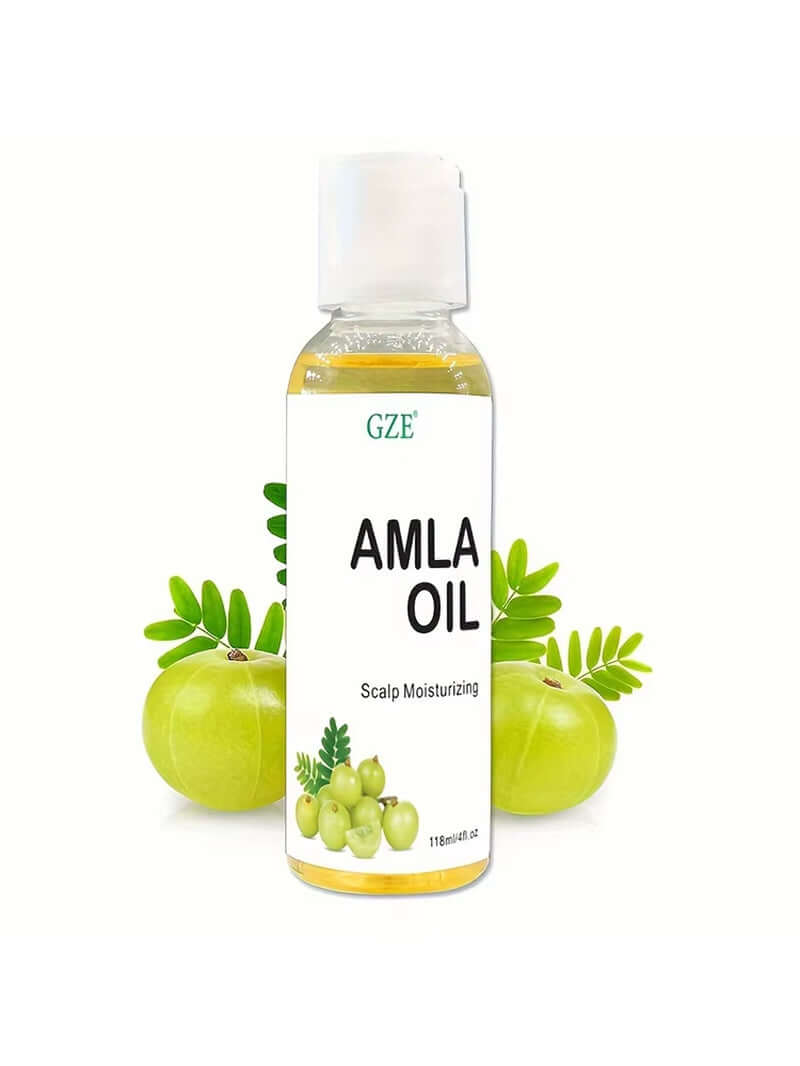 Amla Hair Oil for Healthy Hair Shine and Moisturized Scalp, Indian Hair Oil for Men and Women, Bio Oil for Hair Amla Growth Oil