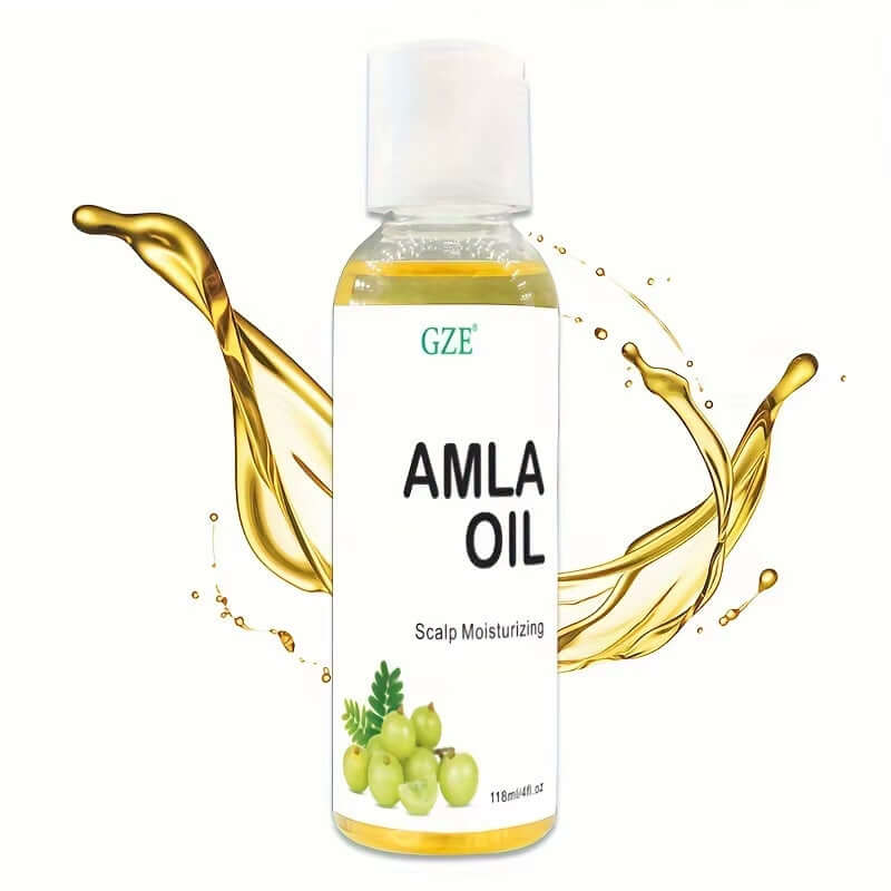 Amla Hair Oil for Healthy Hair Shine and Moisturized Scalp, Indian Hair Oil for Men and Women, Bio Oil for Hair Amla Growth Oil